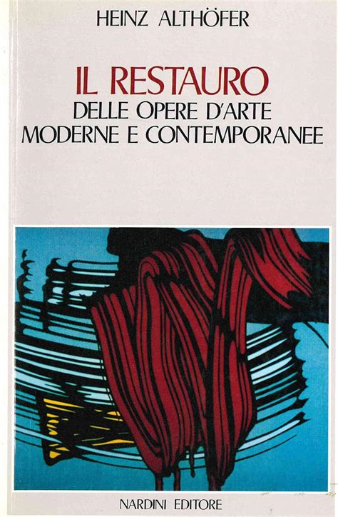 Il Restauro Delle Opere D Arte Moderne E Contemporanee Alth Fer