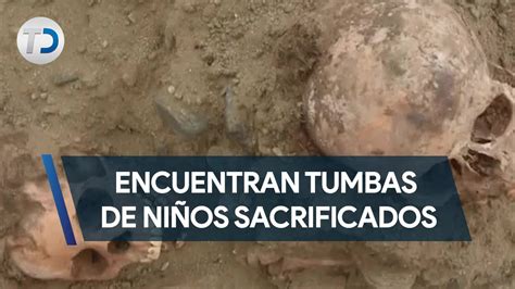 Encuentran Tumbas De Niños Sacrificados En Perú Youtube