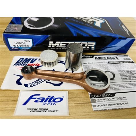 Faito Meteor Forged Connecting Rod Set Standard For Wave Xrm