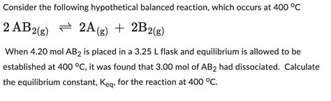 Consider The Following Hypothetical Balanced StudyX