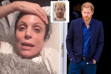 Bethenny Frankel is pulling a 'crazy' Prince Harry for outrunning him in the book