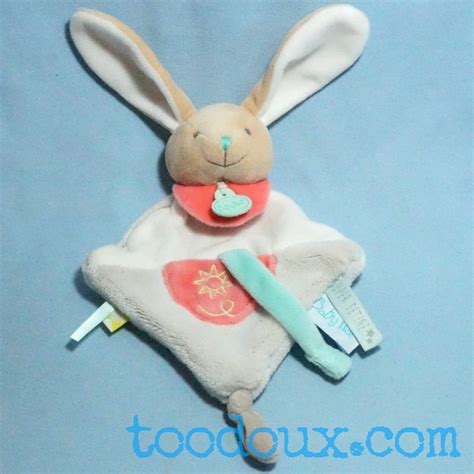 sos doudou lapin BABY NAT Super Tétine BN0288