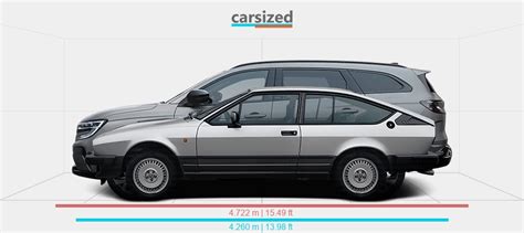 Dimensions Alfa Romeo Alfetta Gtv Vs Renault Espace