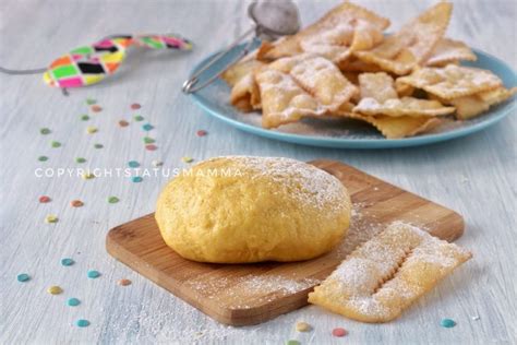 Impasto Base Per Chiacchiere E Dolci Di Carnevale Bollosi E Friabili