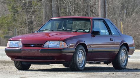 1988 Ford Mustang Lx For Sale At Auction Mecum Auctions