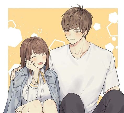 Download A Anime Couple in a romantic embrace | Wallpapers.com