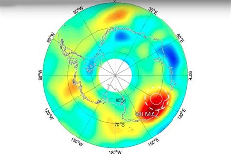 Fotos Extraña anomalía gravitacional en la Antártica tiene a