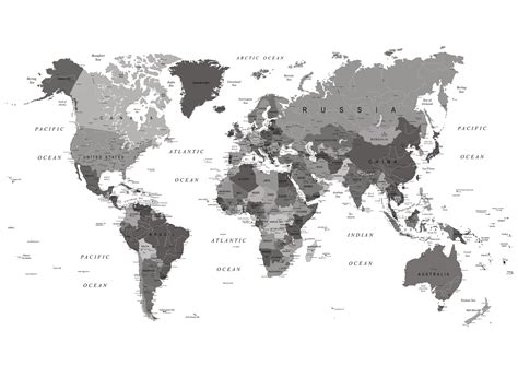 black  white world map wallpaper happywall