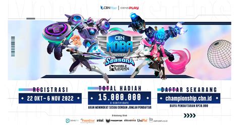 Cbn Championship Cbn Moba Masters Season 4