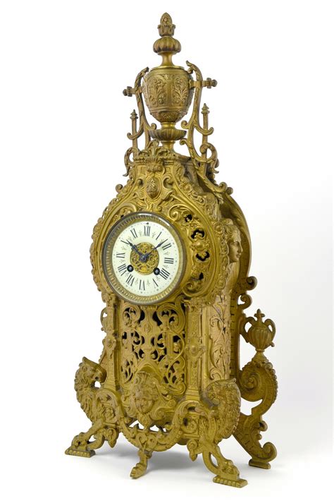 Pendule Napoléon Iii En Bronze Doré Auctions And Price Archive