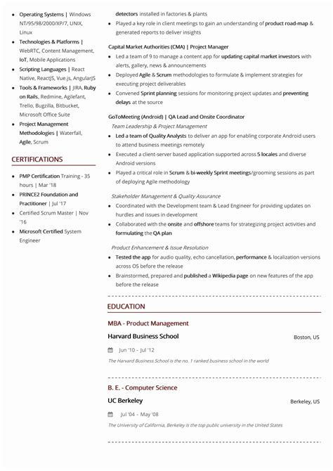 12+ 2 page resume examples That You Should Know