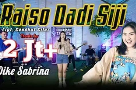 Lirik Dan Terjemahan Lagu Raiso Dadi Siji Milik Dike Sabrina Sonora Id