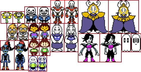 Undertale Custom Overworld Sprites By Igretz On Deviantart