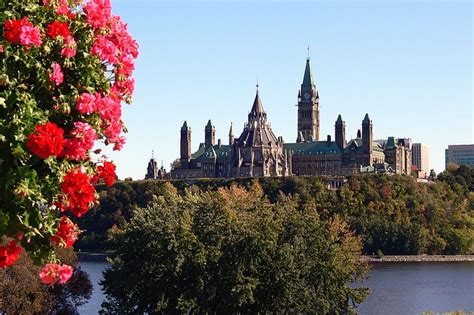 Parliament Hill - The Parliament Buildings in Ottawa, Ontario, Canada