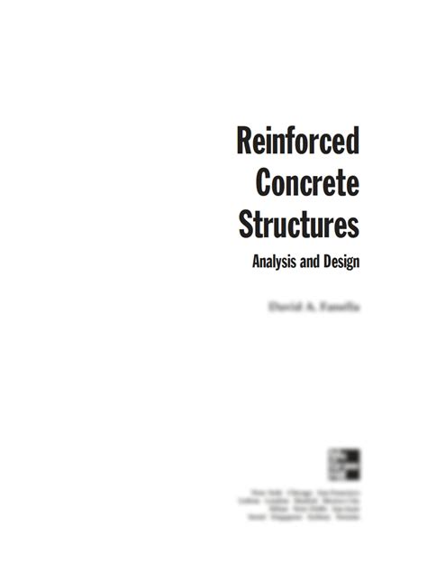 SOLUTION: Reinforced concrete structures analysis and design - Studypool