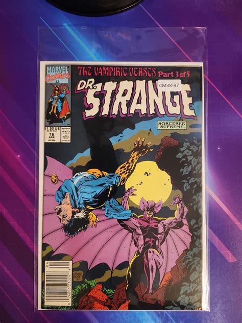 DOCTOR STRANGE SORCERER SUPREME 16 HIGH GRADE 1ST APP NEWSSTAND