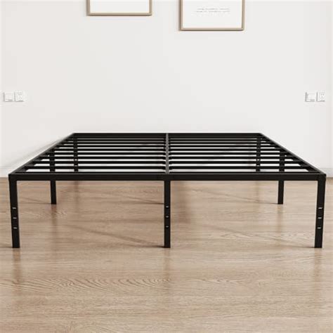 Amazon Mavesmog Full Size Bed Frame Inch High Metal Platform