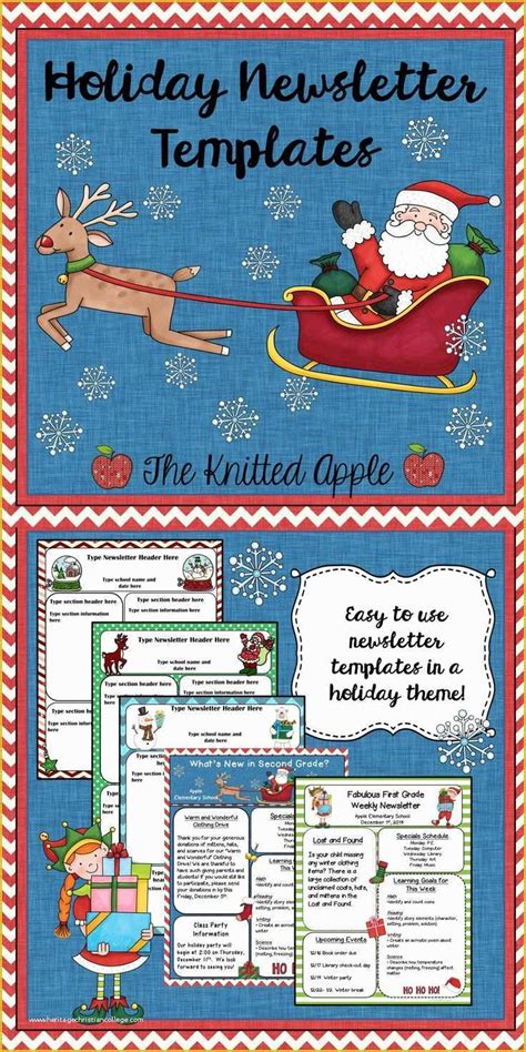 Free Christmas Newsletter Templates Of 17 Best Images About Cedar Chest ...