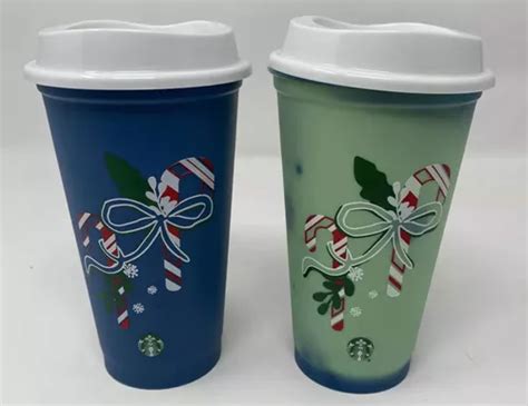 Vaso Starbucks Reusable Importado Navidad Cambia Color Env O Gratis