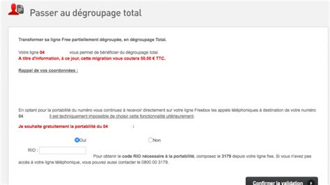 Freebox Le Num Ro Rio Devient Obligatoire Pour La Portabilit Lors Du