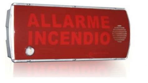 NOTIFIER NOTIFIER PANNELLO OTTICO ACUSTICO ALLARME INCENDIO IP41C DA