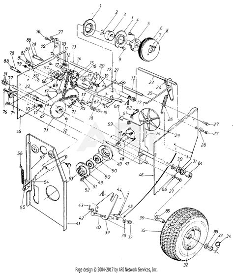 Cub Cadet Snow Blower Parts Diagram