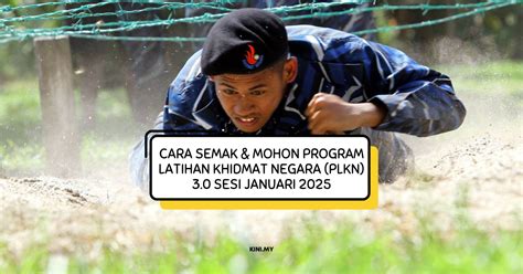 Cara Semak Mohon Program Latihan Khidmat Negara PLKN 3 0 Sesi