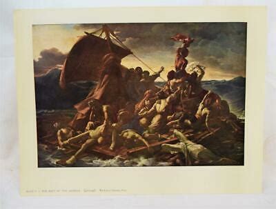 The Raft of the Medusa Gericault The Louvre Museum Paris Art Print | #4548773990