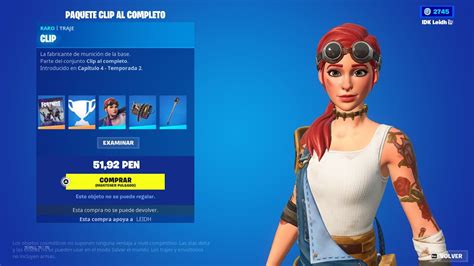 NUEVO PACK STW CLIP AL COMPLETO NUEVA TIENDA FORTNITE HOY 28 DE JUNIO