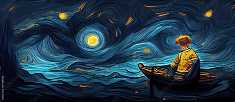 Van Gogh art Stock Illustration | Adobe Stock