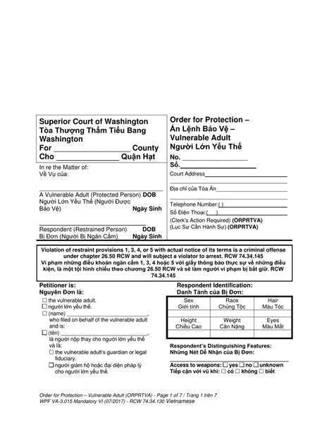 Form Wpf Va 3015 Fill Out Sign Online And Download Printable Pdf