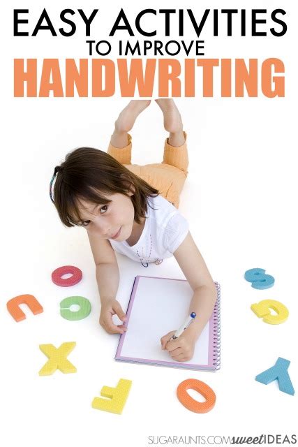 Easy Handwriting Activities | The OT Toolbox