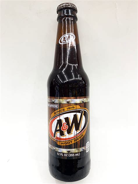 Aandw Root Beer Can