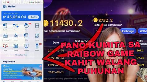 PANO KUMITA SA RAIBOW GAME KAHIT WALANG PUHUNAN AT MAY PUHUNAN