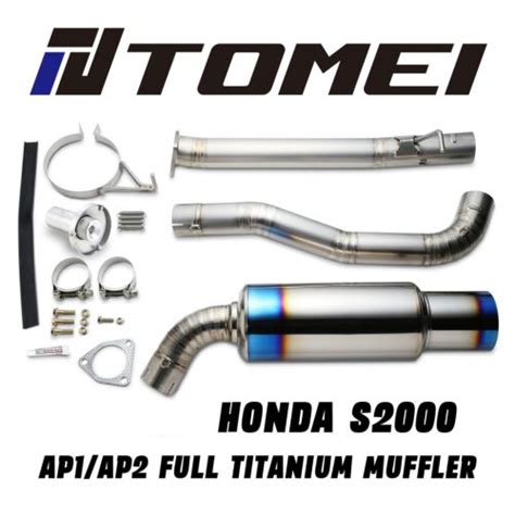 Tomei Expreme Ti Titanium Muffler Exhaust For Ap Ap Honda S