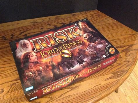 Risk Lord Of The Rings Middle Earth Conquest Game Parker Brothers Complete 2002 1889389832