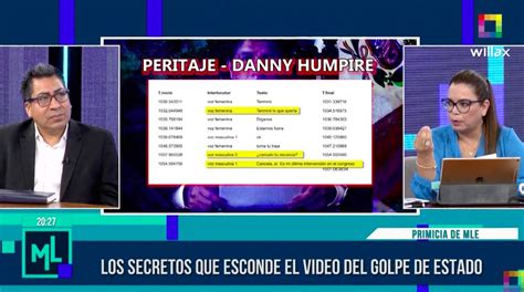 Willax Televisi N On Twitter Milagrosleivaentrevista Danny Humpire