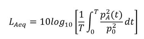 Leq Equivalent Continuous Sound Level Svantek Academy