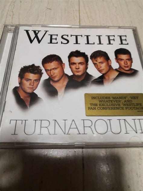 Westlife Turnaround Cd Album Hobbies And Toys Music And Media Cds And Dvds