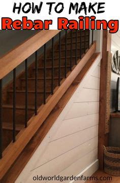 Best Rebar Railing Ideas Building A Deck Deck Design Decks And