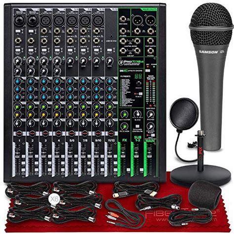 Mackie ProFX12v3 12 Channel Sound Reinforcement Mixer With Built In FX