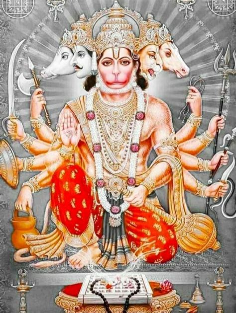 God Images Panchmukhi Hanuman Photo Hanuman Ji Wallpapers 47 OFF