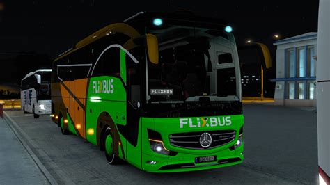 Mb New Travego Shd Flixbus Skin Ets Mods Ets Map Euro