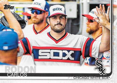 2019 Topps 137 Carlos Rodon Trading Card Database