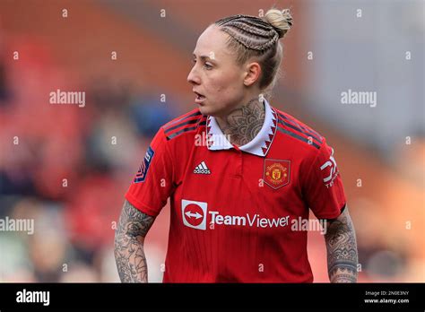 Leah Galton Of Manchester United During The The Fa Women S Super