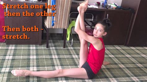 Strength Stretching And Body Prep Exercises For Rhythmic Gymnastics