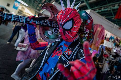 Spider punk cosplay