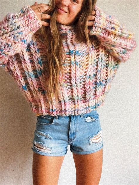 12 Chunky Knit Sweater Patterns For Women Mom S Got The Stuff