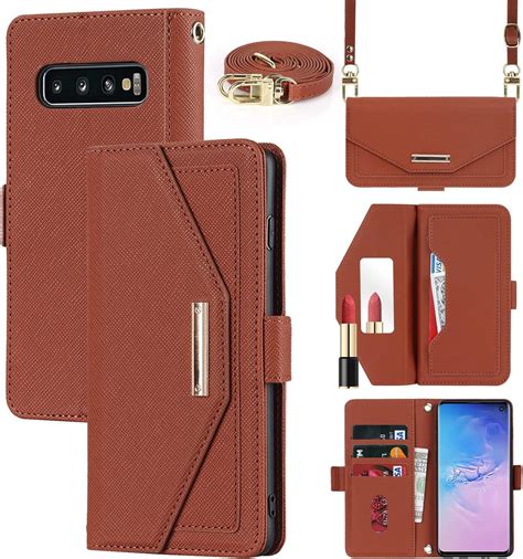 Amazon Jaorty Crossbody Wallet For Samsung Galaxy S10 Case With