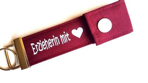 ERZIEHERIN MIT HERZ Schl¹sselanh nger mit Chip Geschenk zum Abschied